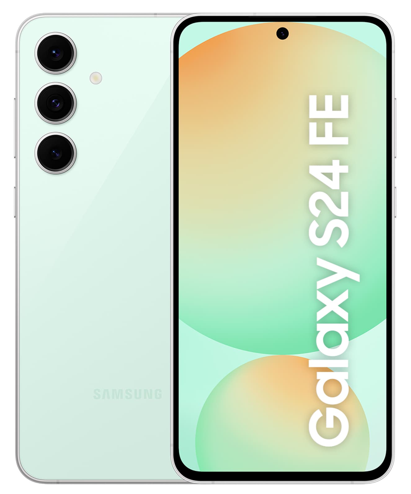 Smartphone Galaxy S24 FE 256GB 8GB RAM 5G Dual SIM Water Green "SM-S721BLGGEUE"