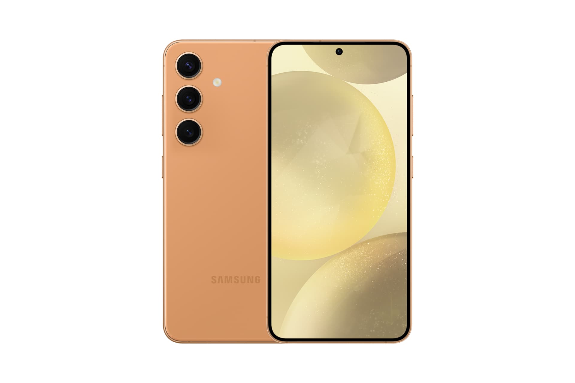 Smartphone Galaxy S24 256GB 8GB RAM 5G Dual SIM Sandstone Orange "SM-S921BZOGEUE"