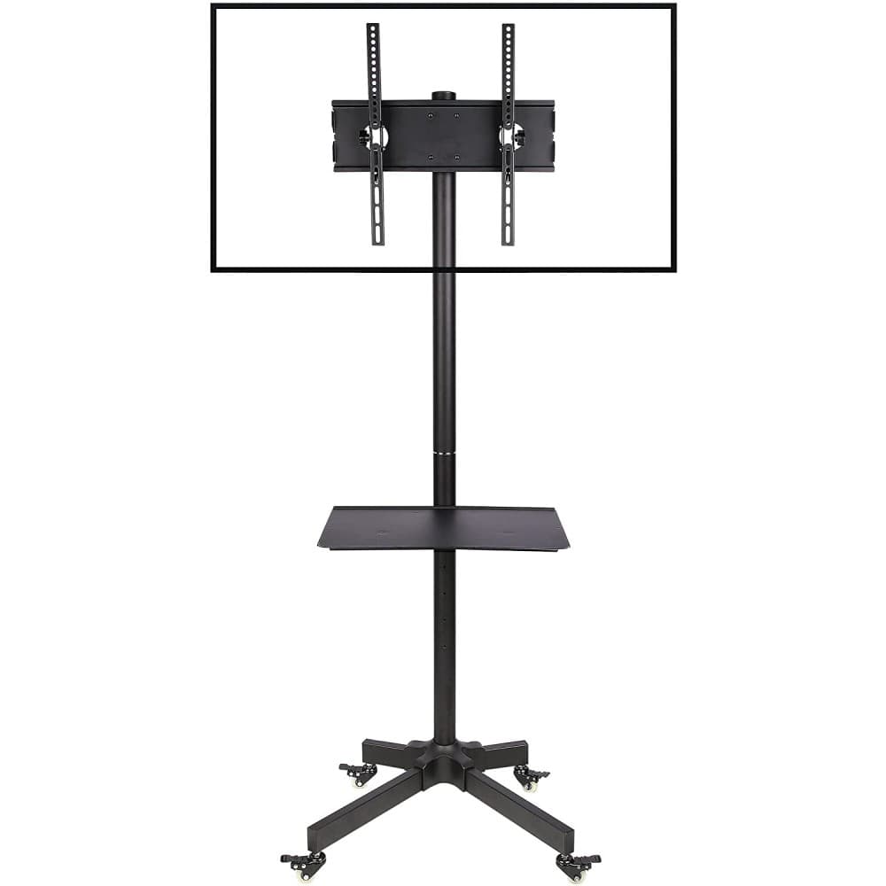 Techly Stativ mobil pentru TV LCD / LED / Plasma 23 - 55 25kg VESA inclinare "VX100730" — miniatură