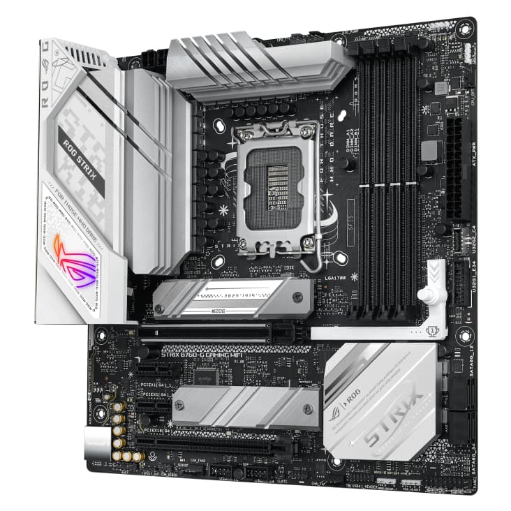 Placa de baza ROG STRIX B760-G GAMING WIFI D5, Intel B760, Socket 1700, mATX "90MB1EQ0-M0EAY0" — miniatură