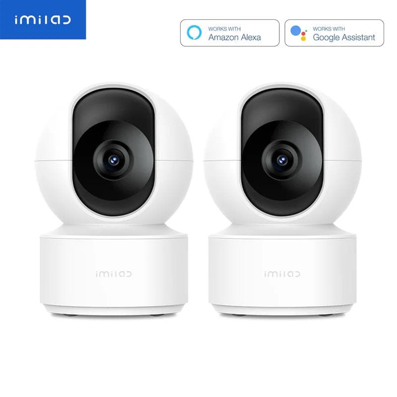 CAMERA IP indoor Imilab, supraveghere 360 grade, 2.5K, 2048x1080, dist. IR 30 m, 3 Mpx, wireless, microfon, carcasa plastic, slot SD card da, "C21" — miniatură