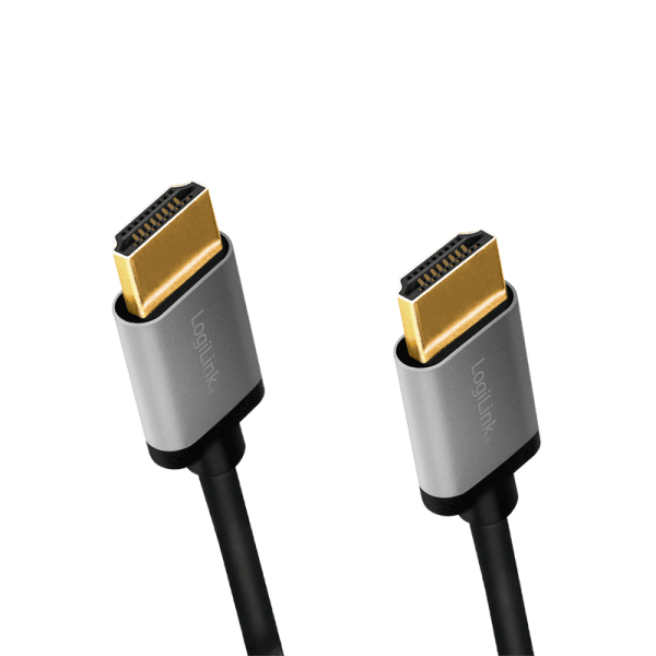 CABLU video LOGILINK, HDMI (T) la HDMI (T) 2.0, 3m, conectori auriti, rezolutie maxima 4K (3840 x 2160) la 60 Hz, plastic, dublu ecranaj, CCS, negru, "CH0102"