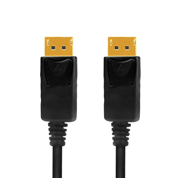 CABLU video LOGILINK, DisplayPort (T) la DisplayPort (T) 1.2, 7.5m, conectori auriti, rezolutie maxima 4K (3840 x 2160) la 60 Hz, plastic, triplu ecranaj, negru, "CV0076" — miniatură