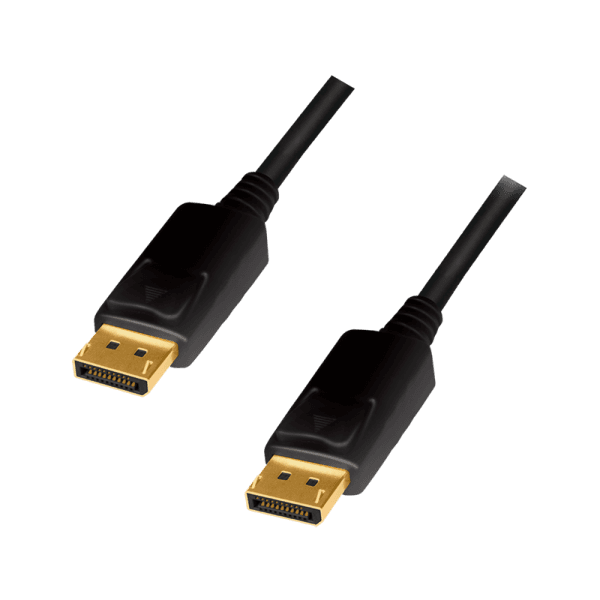 CABLU video LOGILINK, DisplayPort (T) la DisplayPort (T) 1.2, 7.5m, conectori auriti, rezolutie maxima 4K (3840 x 2160) la 60 Hz, plastic, triplu ecranaj, negru, "CV0076"
