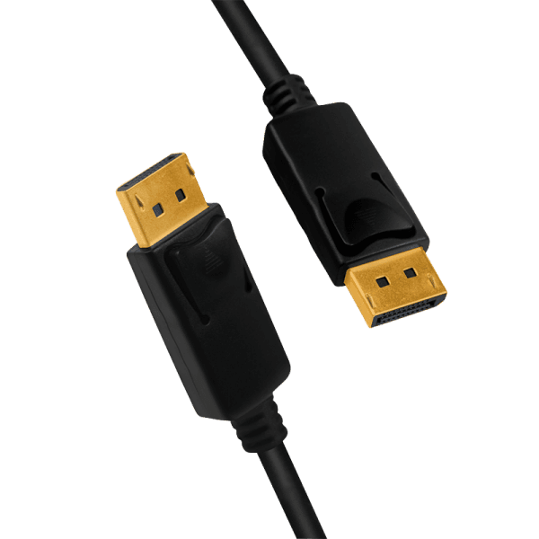 CABLU video LOGILINK, DisplayPort (T) la DisplayPort (T) 1.4, 3m, conectori auriti, rezolutie maxima 8K (7680 x 4320) la 60 Hz, plastic, triplu ecranaj, negru, "CV0121"