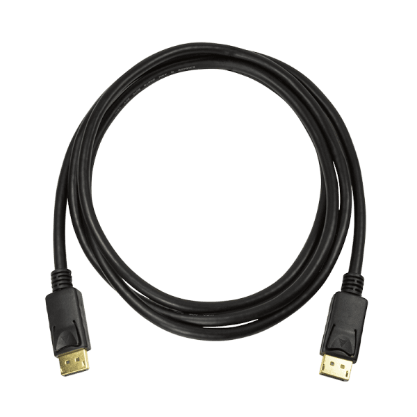 CABLU video LOGILINK, DisplayPort (T) la DisplayPort (T) 1.4, 3m, conectori auriti, rezolutie maxima 8K (7680 x 4320) la 60 Hz, plastic, triplu ecranaj, negru, "CV0121" — miniatură