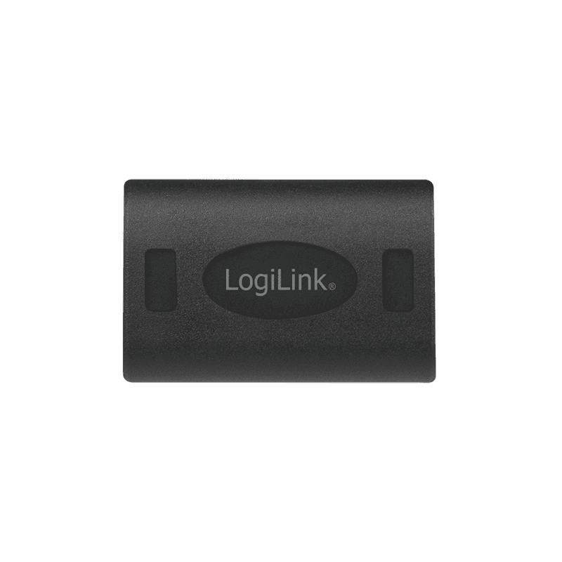 ADAPTOR video LOGILINK, DisplayPort (M) la DisplayPort (M), conectori auriti, rezolutie maxima 8K (7680 x 4320) la 60 Hz, plastic, alb, "CV0145" — miniatură