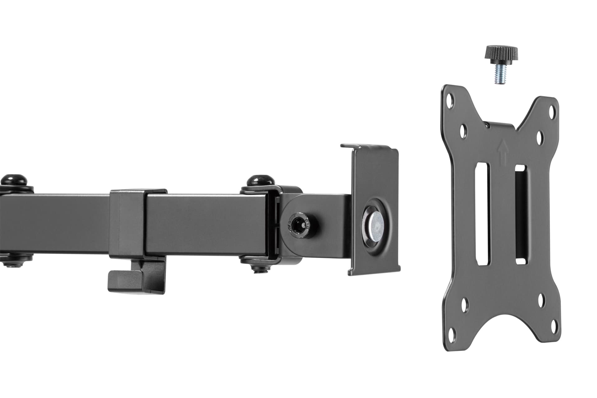Digitus Universal single monitor holder, monitor holder (black) "DA-90399" — miniatură