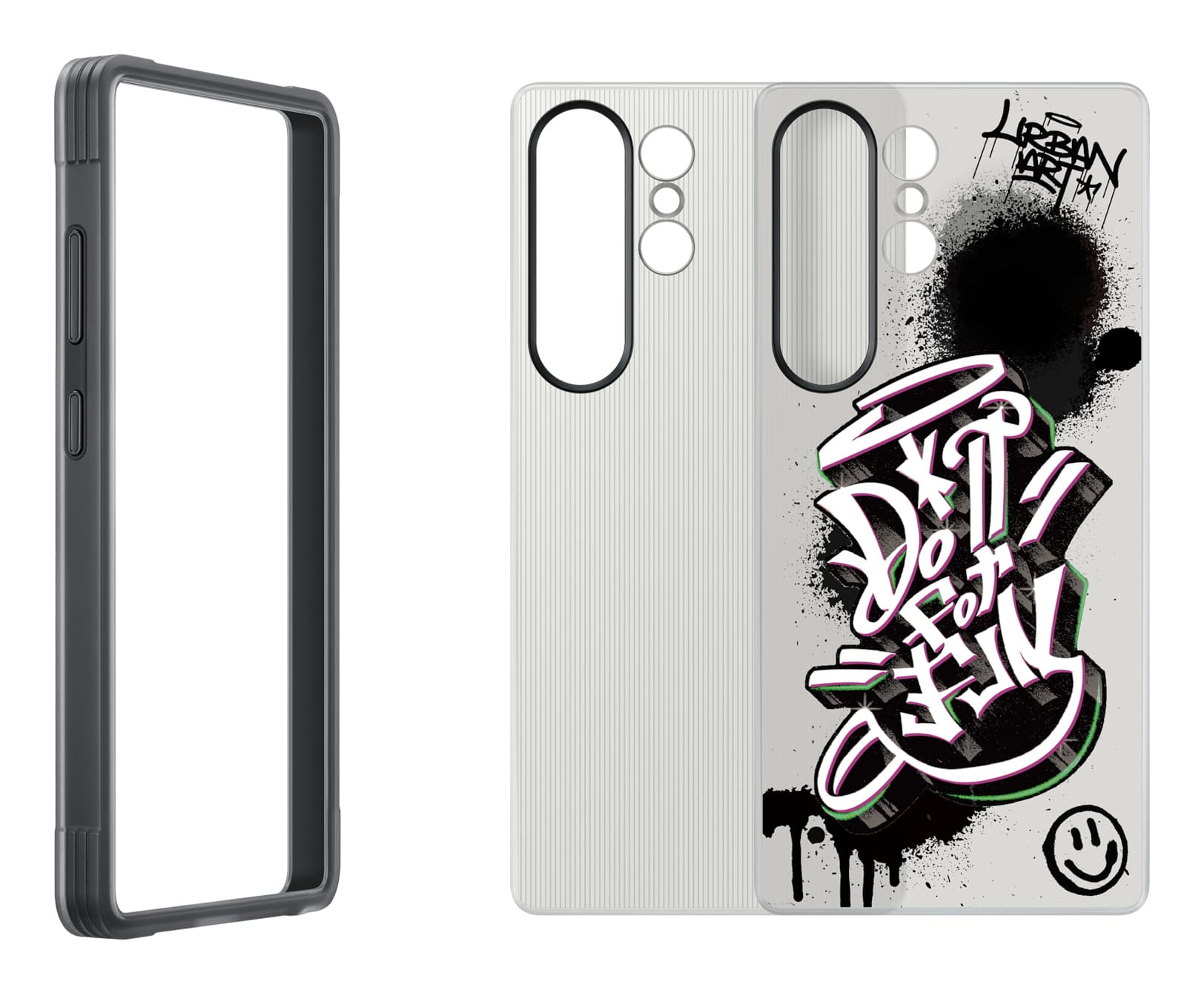 Capac protectie spate Flipsuit (Rugged) Galaxy S25 Ultra (S938) Negru "EF-JS938CBEGWW" — miniatură