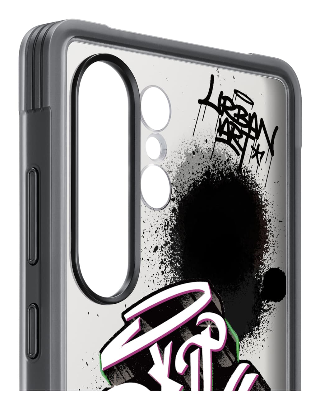 Capac protectie spate Flipsuit (Rugged) Galaxy S25 Ultra (S938) Negru "EF-JS938CBEGWW" — miniatură