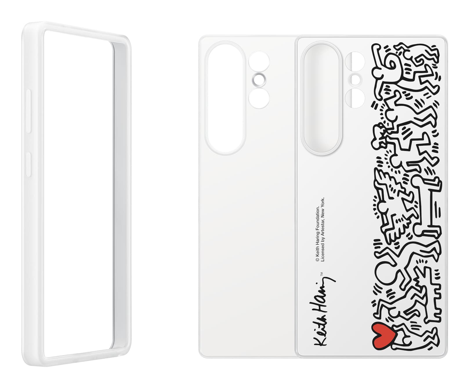 Capac protectie spate FlipSuit Case Galaxy S25 Ultra (S938) Alb "EF-MS938CWEGWW" — miniatură