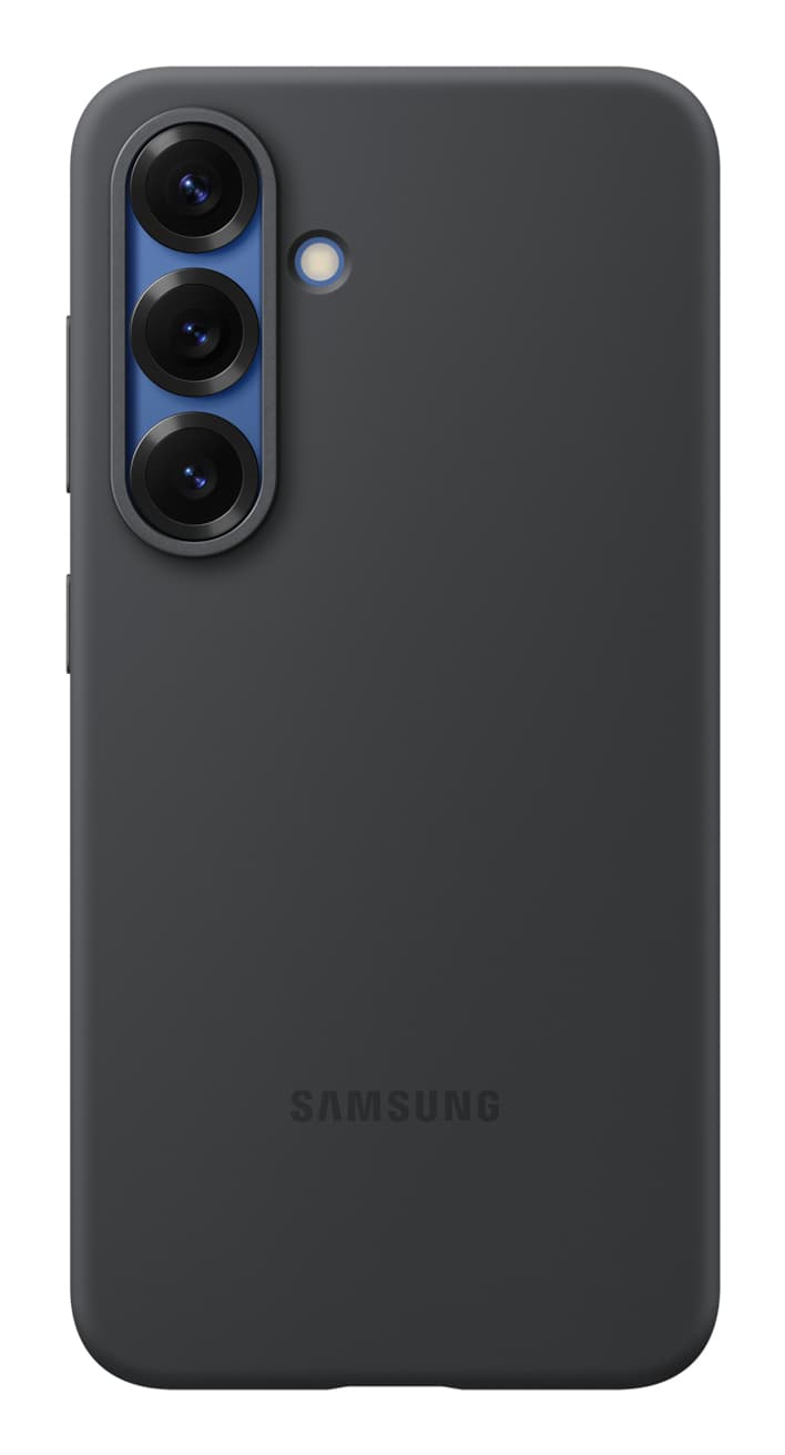 Capac protectie spate Silicone Case Galaxy S25 (S931) Negru "EF-PS931CBEGWW" — miniatură