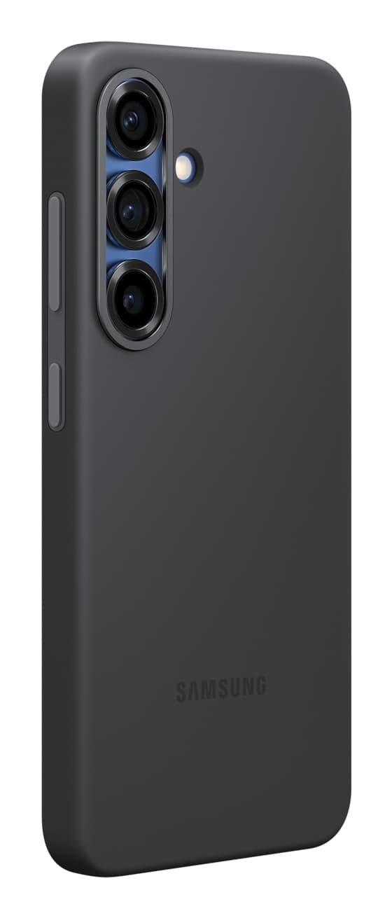 Capac protectie spate Silicone Case Galaxy S25 (S931) Negru "EF-PS931CBEGWW" — miniatură