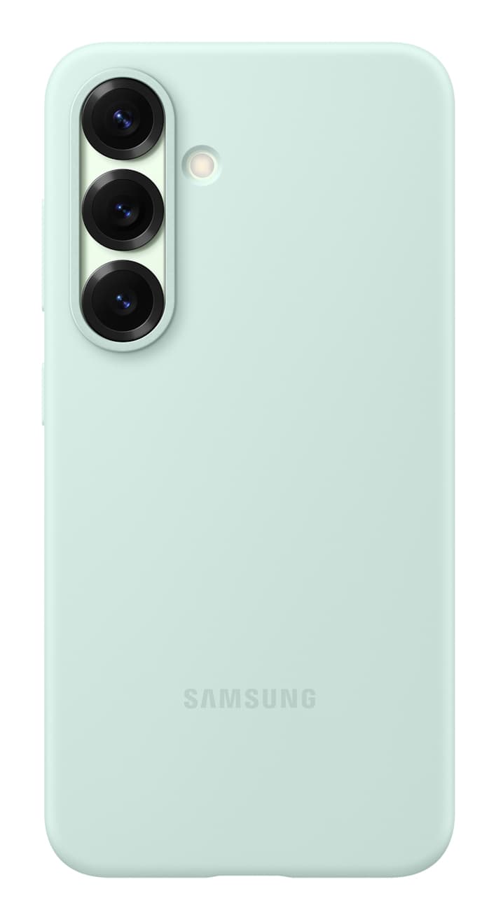 Capac protectie spate Silicone Case Galaxy S25 (S931) Verde Mint "EF-PS931CMEGWW" — miniatură