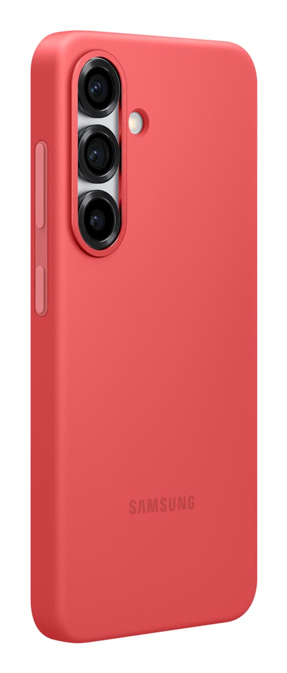 Capac protectie spate Silicone Case Galaxy S25 (S931) Rosu "EF-PS931CREGWW" — miniatură