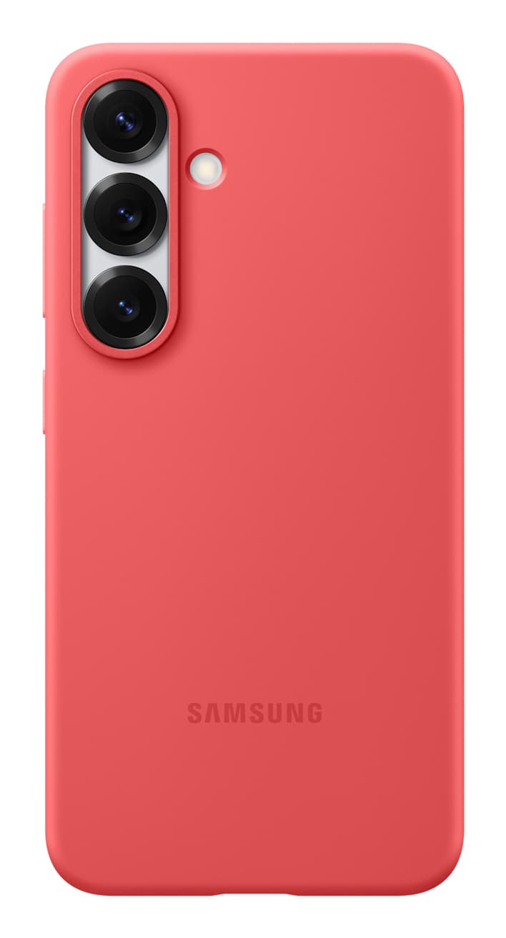 Capac protectie spate Silicone Case Galaxy S25 (S931) Rosu "EF-PS931CREGWW" — miniatură