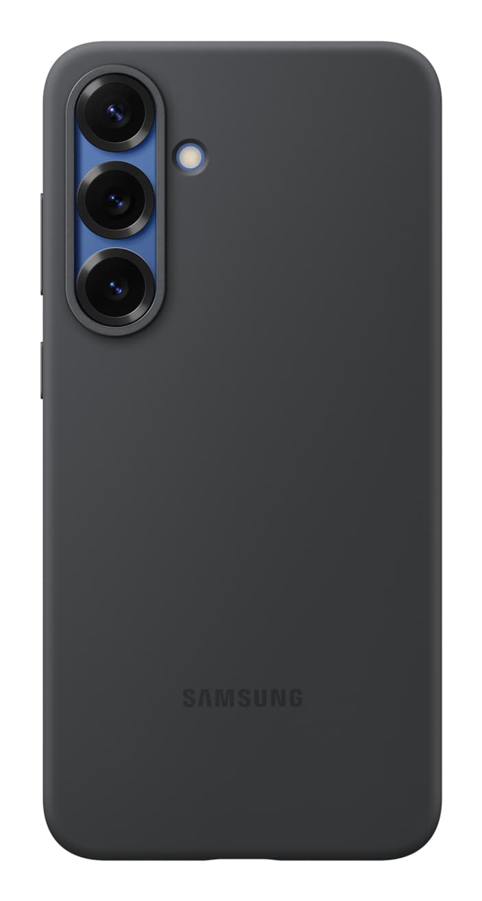 Capac protectie spate Silicone Case Galaxy S25 Plus (S936) Negru "EF-PS936CBEGWW" — miniatură