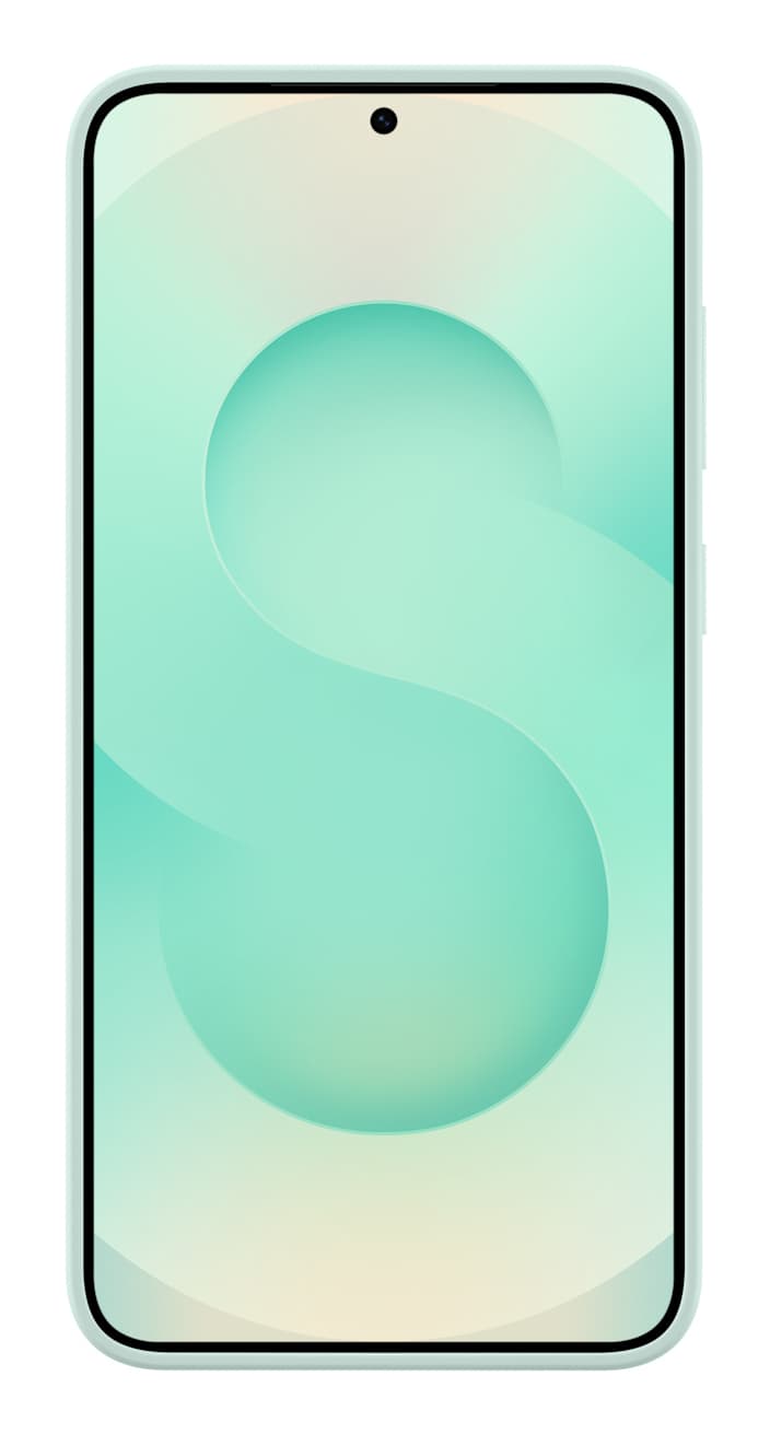 Capac protectie spate Silicone Case Galaxy S25 Plus (S936) Verde Mint "EF-PS936CMEGWW" — miniatură