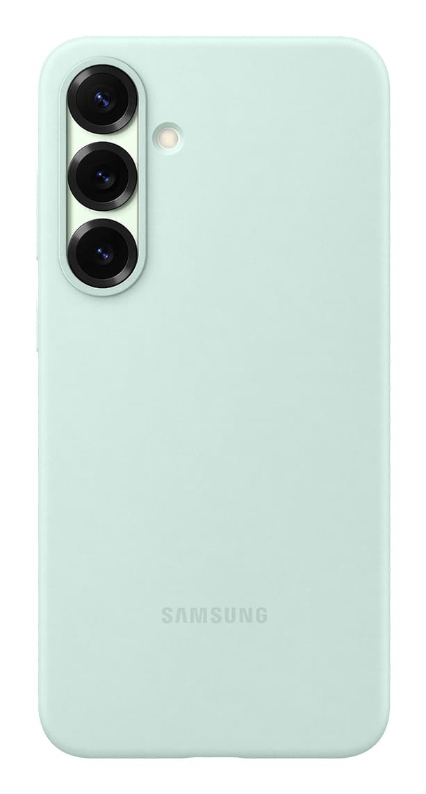 Capac protectie spate Silicone Case Galaxy S25 Plus (S936) Verde Mint "EF-PS936CMEGWW" — miniatură