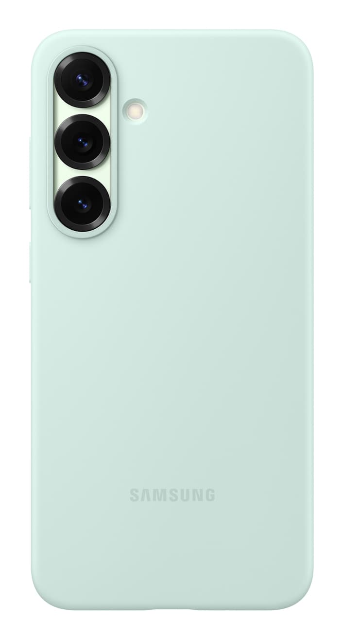 Capac protectie spate Silicone Case Galaxy S25 Plus (S936) Verde Mint "EF-PS936CMEGWW"
