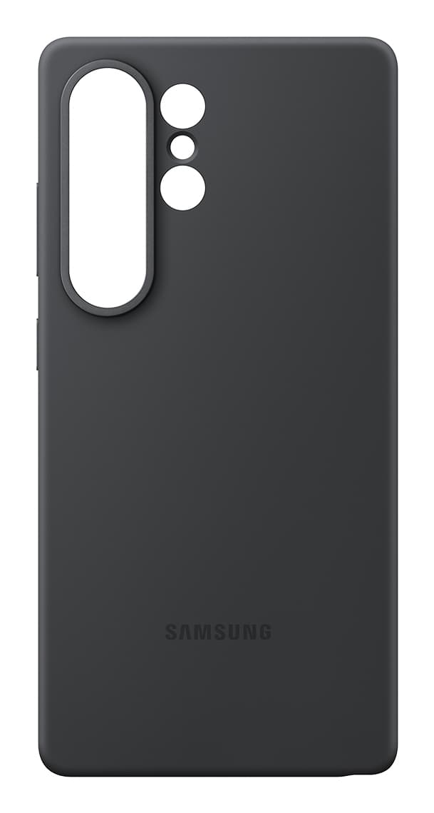 Capac protectie spate Silicone Case Galaxy S25 Ultra Negru "EF-PS938CBEGWW" — miniatură