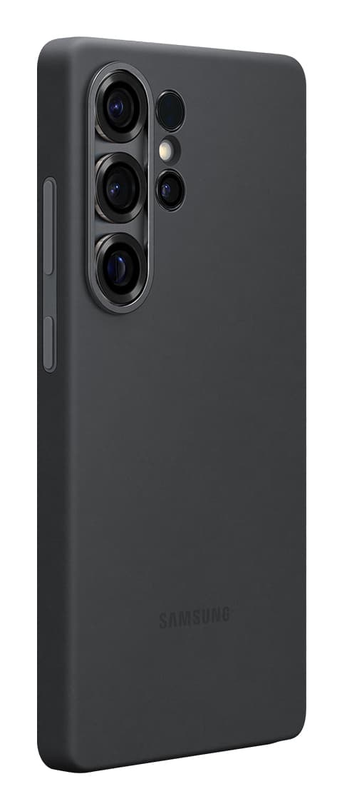 Capac protectie spate Silicone Case Galaxy S25 Ultra Negru "EF-PS938CBEGWW" — miniatură