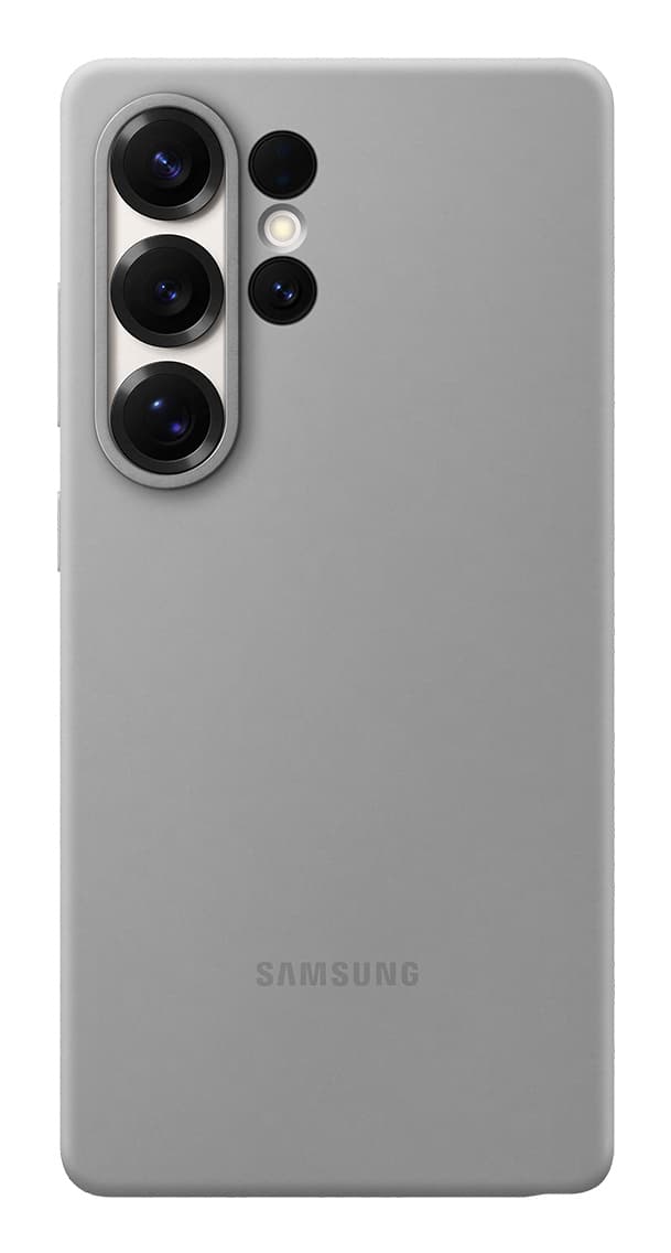 Capac protectie spate Silicone Case Galaxy S25 Ultra (S938) Gri "EF-PS938CJEGWW" — miniatură