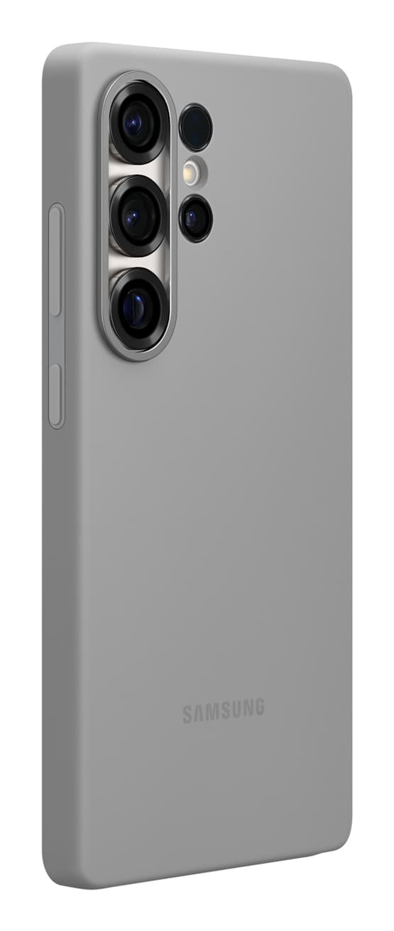 Capac protectie spate Silicone Case Galaxy S25 Ultra (S938) Gri "EF-PS938CJEGWW" — miniatură