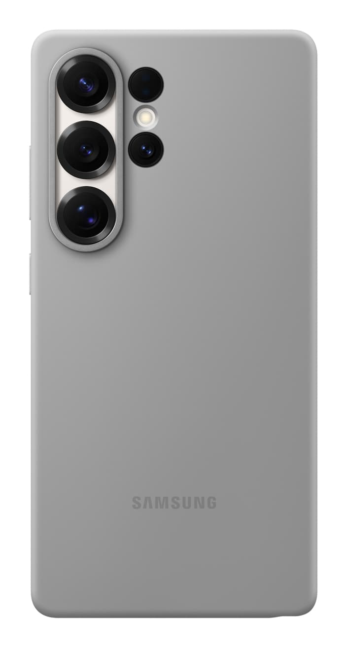Capac protectie spate Silicone Case Galaxy S25 Ultra (S938) Gri "EF-PS938CJEGWW" — miniatură