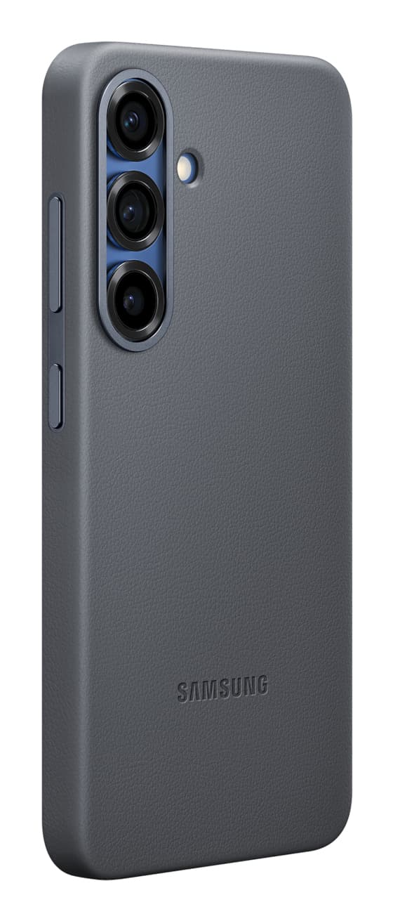 Capac protectie spate Kindsuit (Leather) Case Galaxy S25 (S931) Negru "EF-VS931PBEGWW" — miniatură