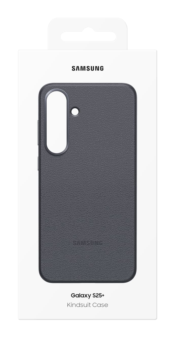Capac protectie spate Kindsuit (Leather) Case Galaxy S25 Plus (S936) Negru "EF-VS936PBEGWW" — miniatură