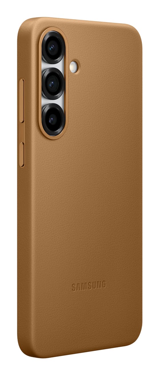 Capac protectie spate Kindsuit (Leather) Case Galaxy S25 Plus (S936) Auriu "EF-VS936PFEGWW" — miniatură