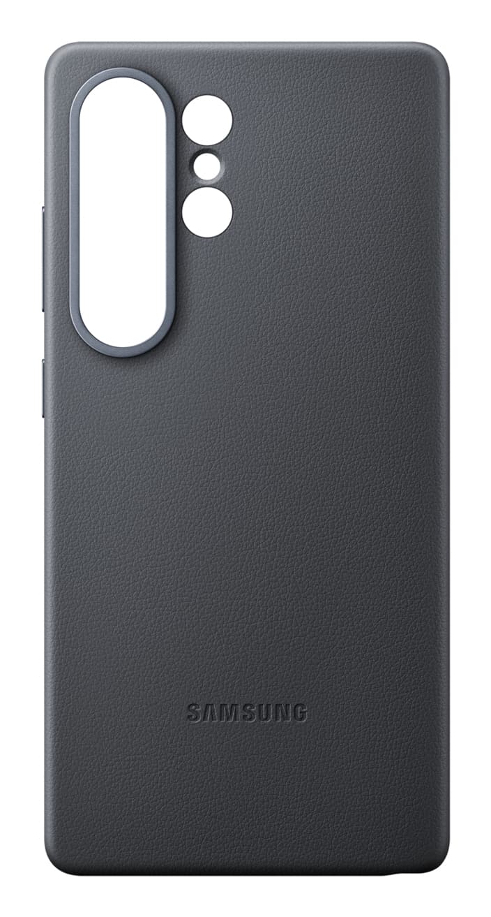 Capac protectie spate Kindsuit (Leather) Case Galaxy S25 Ultra (S938) Negru "EF-VS938PBEGWW" — miniatură