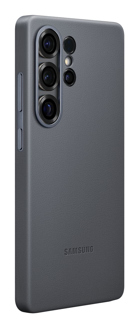 Capac protectie spate Kindsuit (Leather) Case Galaxy S25 Ultra (S938) Negru "EF-VS938PBEGWW" — miniatură