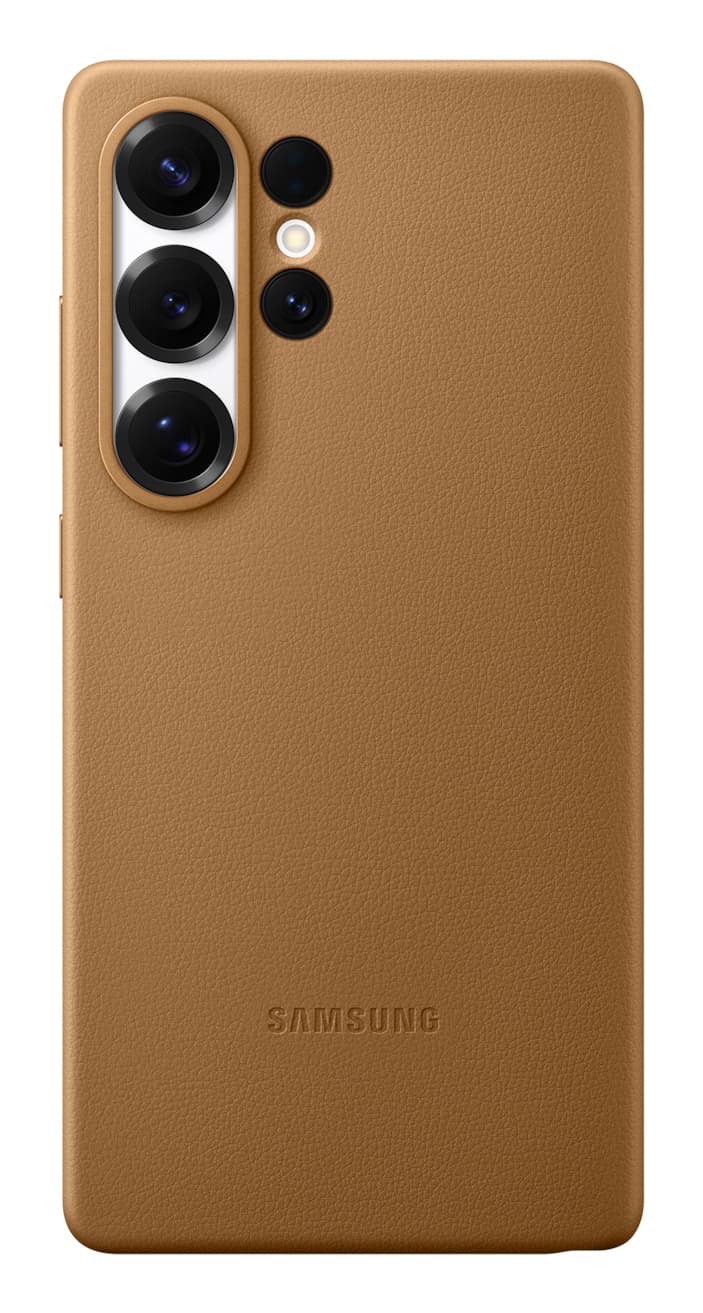 Capac protectie spate Kindsuit (Leather) Case Galaxy S25 Ultra (S938) Auriu "EF-VS938PFEGWW"