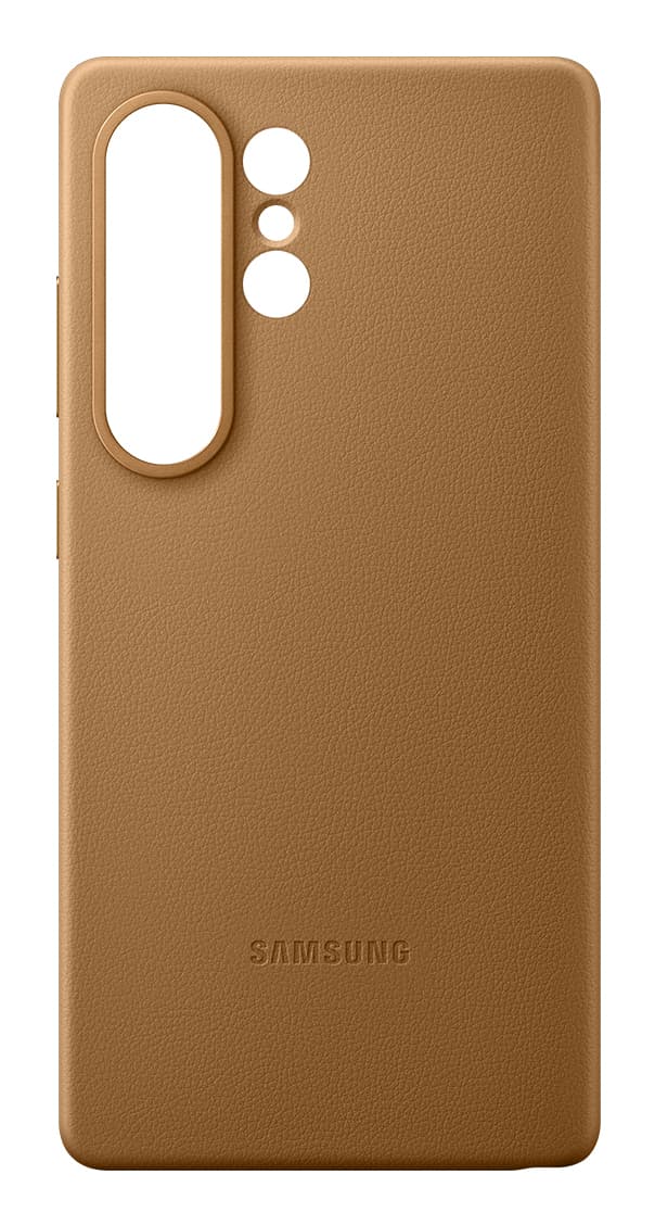 Capac protectie spate Kindsuit (Leather) Case Galaxy S25 Ultra (S938) Auriu "EF-VS938PFEGWW" — miniatură