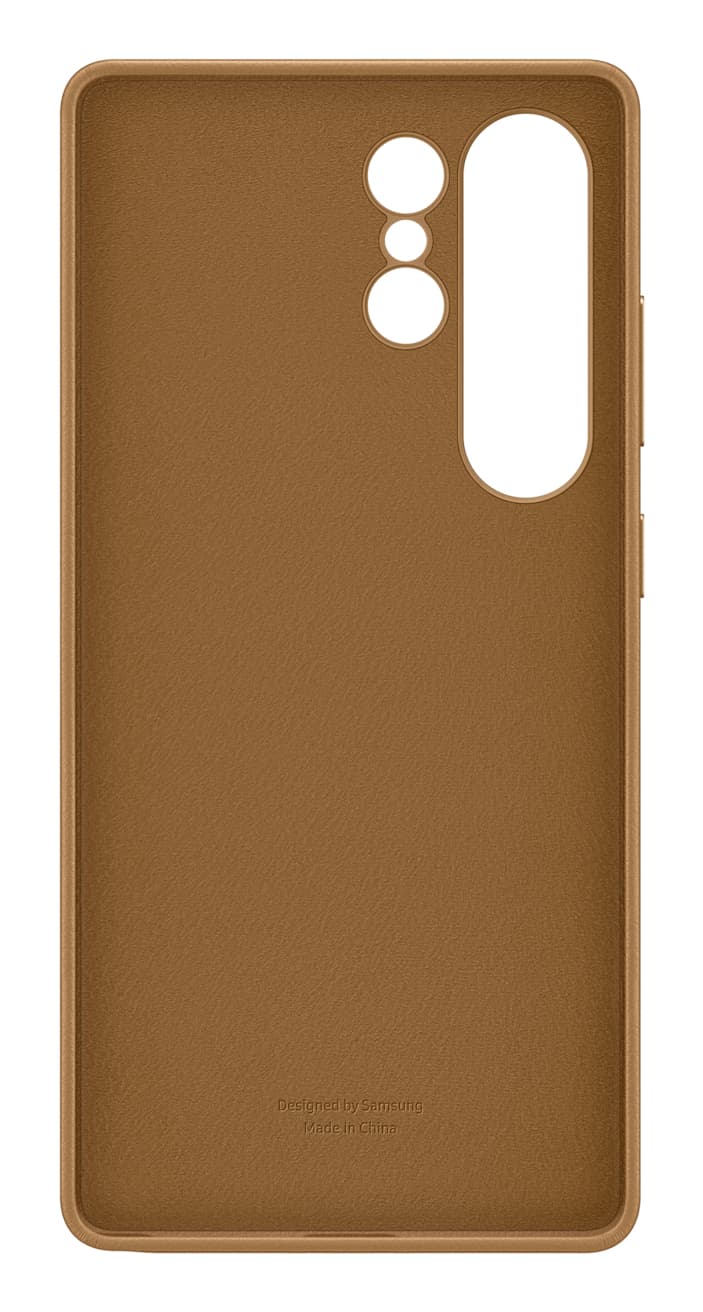Capac protectie spate Kindsuit (Leather) Case Galaxy S25 Ultra (S938) Auriu "EF-VS938PFEGWW" — miniatură