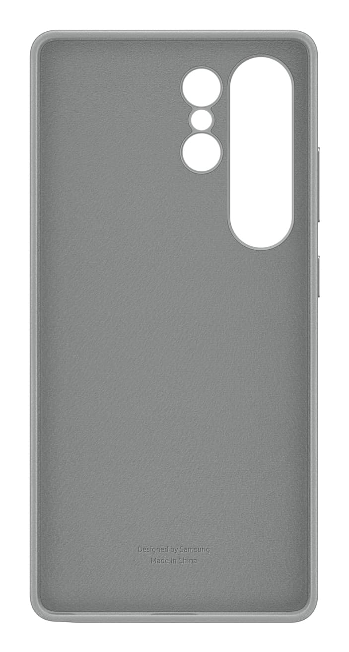 Capac protectie spate Kindsuit (Leather) Case Galaxy S25 Ultra (S938) Gri "EF-VS938PJEGWW" — miniatură
