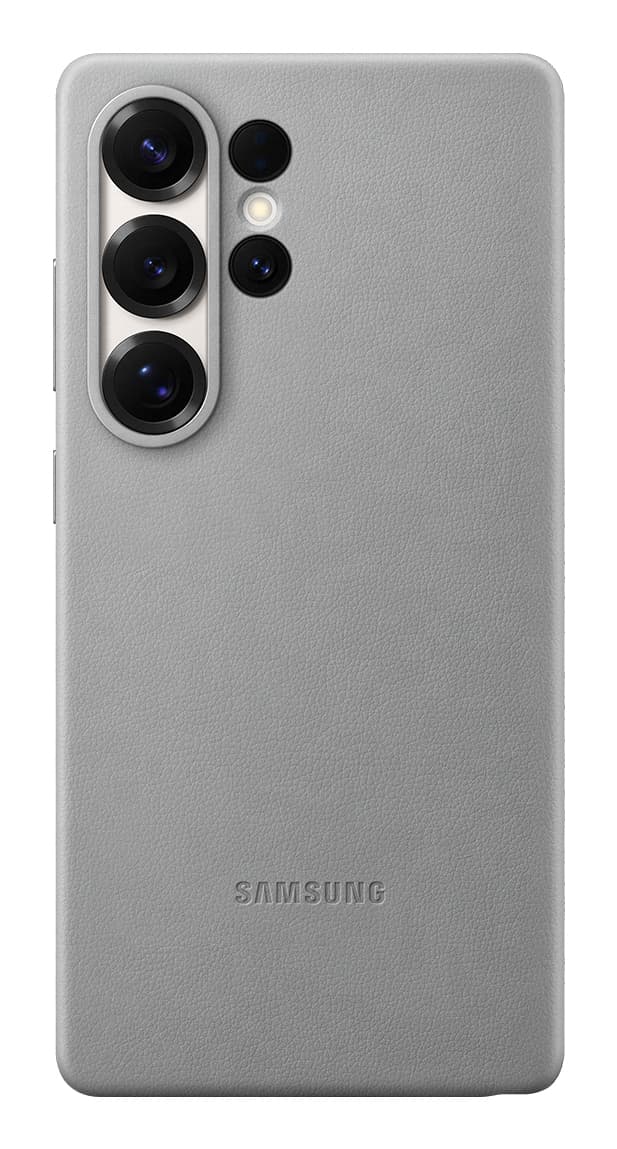 Capac protectie spate Kindsuit (Leather) Case Galaxy S25 Ultra (S938) Gri "EF-VS938PJEGWW" — miniatură