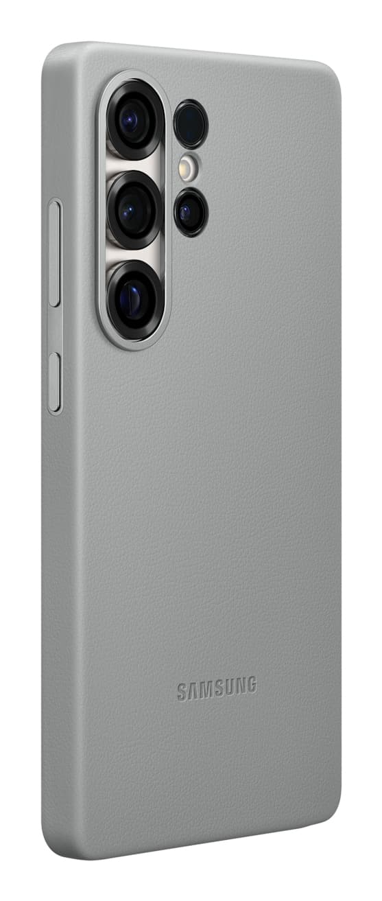 Capac protectie spate Kindsuit (Leather) Case Galaxy S25 Ultra (S938) Gri "EF-VS938PJEGWW" — miniatură