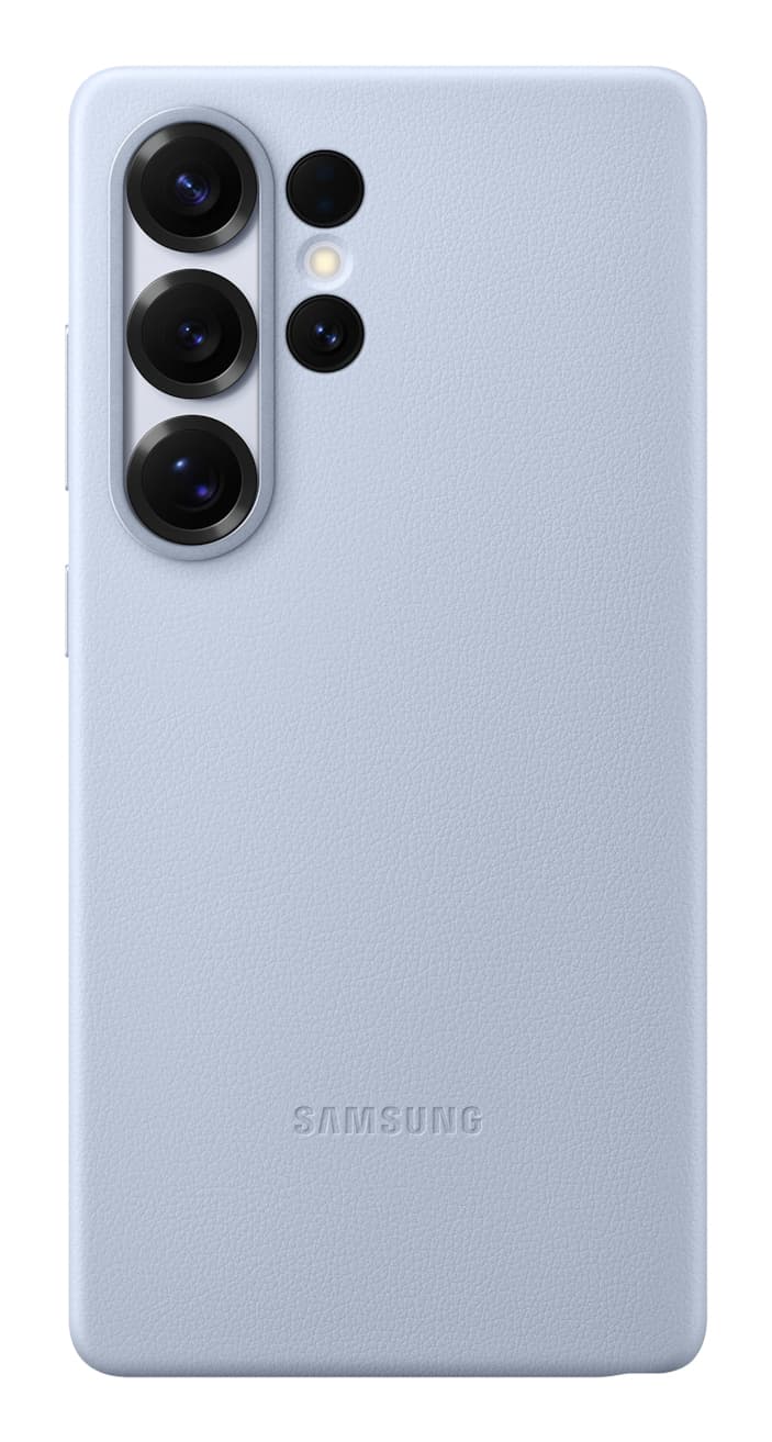 Capac protectie spate Kindsuit (Leather) Case Galaxy S25 Ultra (S938) Albastru deschis "EF-VS938PLEGWW"