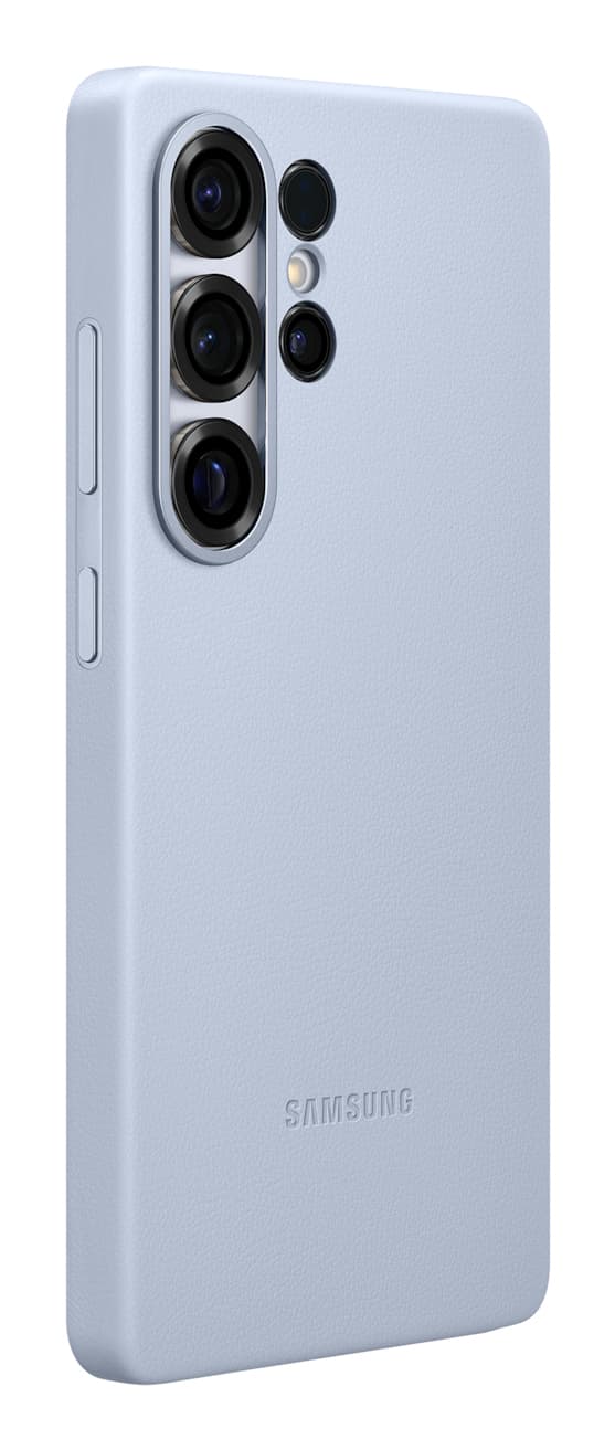 Capac protectie spate Kindsuit (Leather) Case Galaxy S25 Ultra (S938) Albastru deschis "EF-VS938PLEGWW" — miniatură