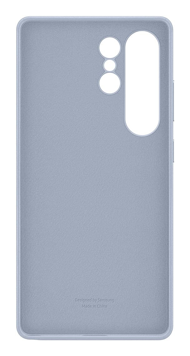 Capac protectie spate Kindsuit (Leather) Case Galaxy S25 Ultra (S938) Albastru deschis "EF-VS938PLEGWW" — miniatură