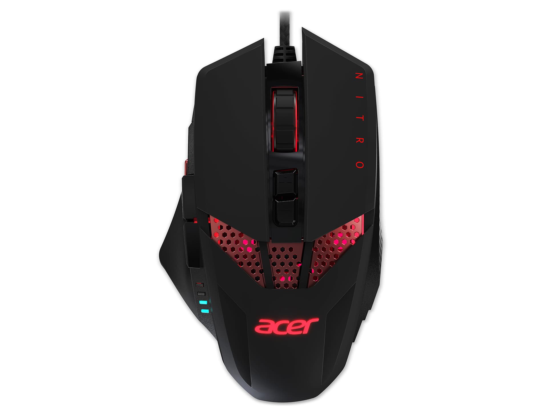 Mouse Nitro,4200dpi Negru/Rosu "GP.MCE11.01R" — miniatură