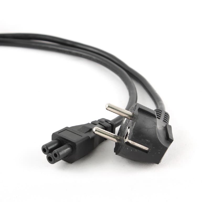CABLU alimentare GEMBIRD notebook 0.5m, intrare Shucko, iesire C5, 16A, certificare VDE, black, "PC-186-ML12-0.5M"