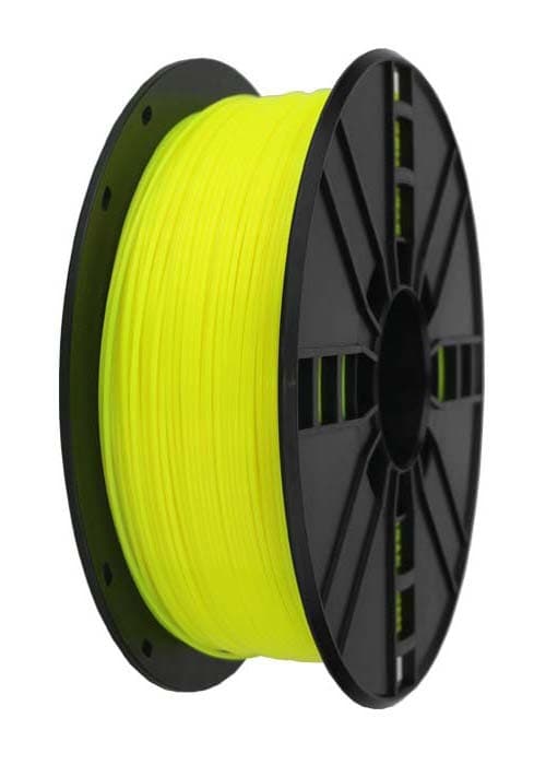 FILAMENT GEMBIRD pt. imprimanta 3d, PLA+, 1.75mm diamentru, 1Kg / bobina, aprox. 340m, topire 190-220 grC, yellow, "3DP-PLA+1.75-02-Y"