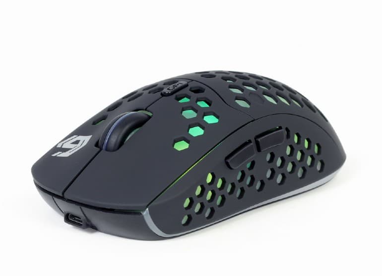 MOUSE GEMBIRD, gaming, wireless, USB, optic, 1600 dpi, butoane/scroll 6/1, iluminare, acum. Li-ION 400mAh, negru, "MUSG-RAGNAR-WRX500"
