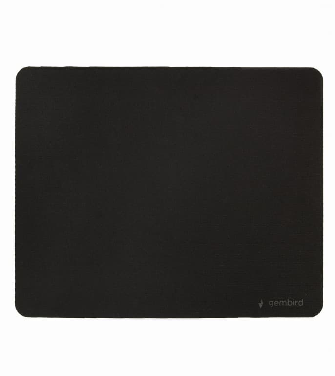 MousePAD GEMBIRD, cauciuc si material textil, 260 x 220 x 3 mm, negru, "MP-S-BK-M"