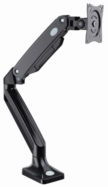 SUPORT de birou Gembird, pt 1 TV/monitor plat, diag. max 35 inch, rotatie, inclinare, pivotare, orizontal, vertical, max 10 kg, "MA-DA1-03" — miniatură