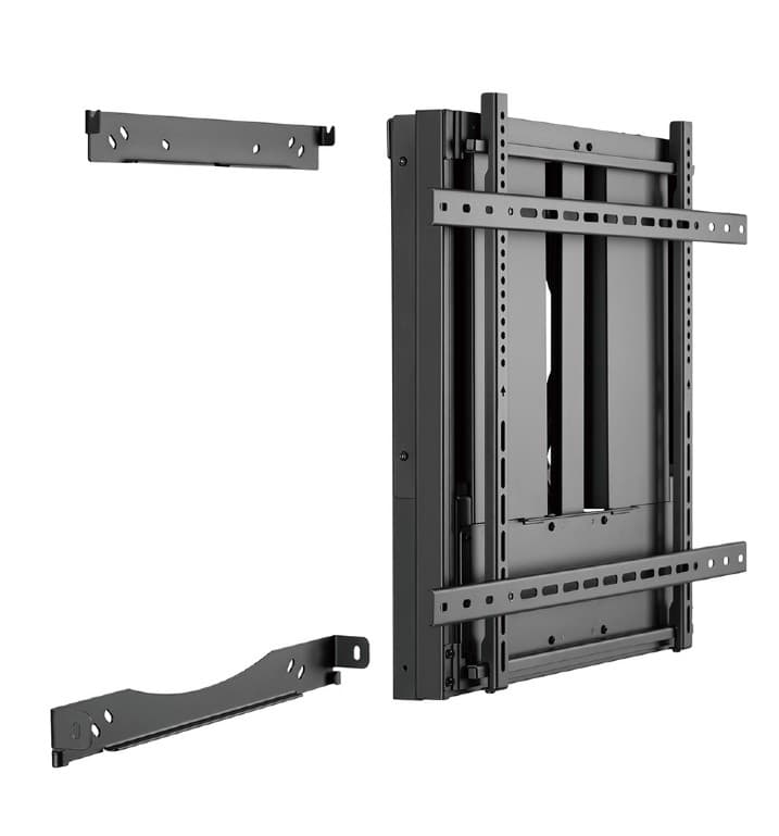 SUPORT de perete GEMBIRD, pt 1 TV/monitor, diag. max 70" - 90", fix, max 90 kg, "WM-90F-02" — miniatură